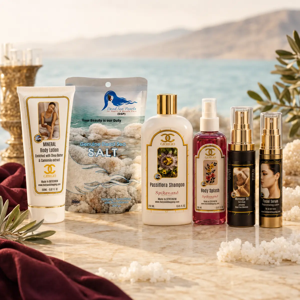 Giorgio C Dead Sea skincare products