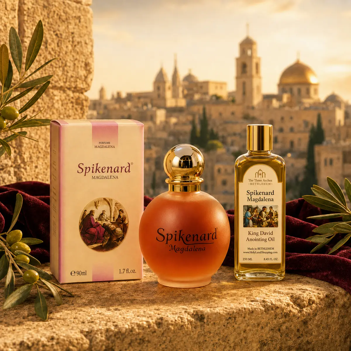 Spikenard Magdalena perfume and King David anointing oil
